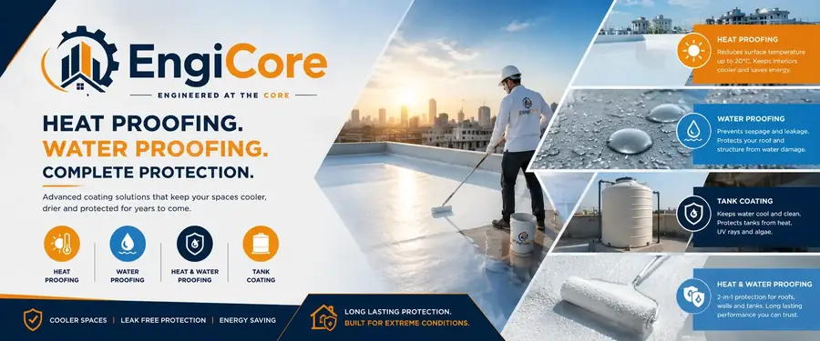 ENGICORE heat proofing and waterproofing solutions
