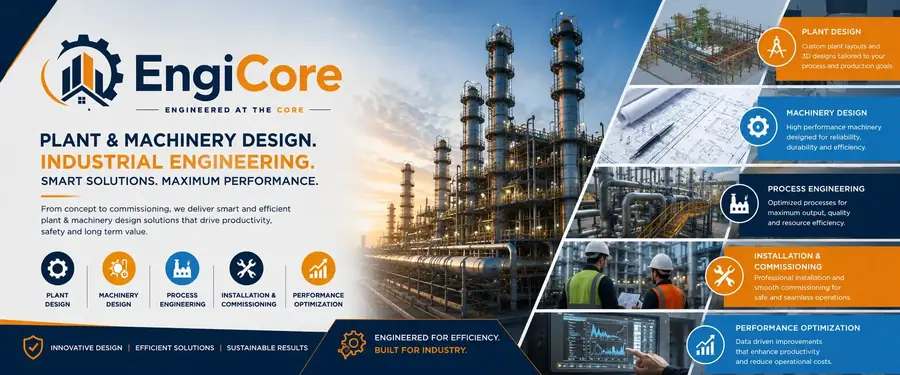 ENGICORE plant and machinery design services
